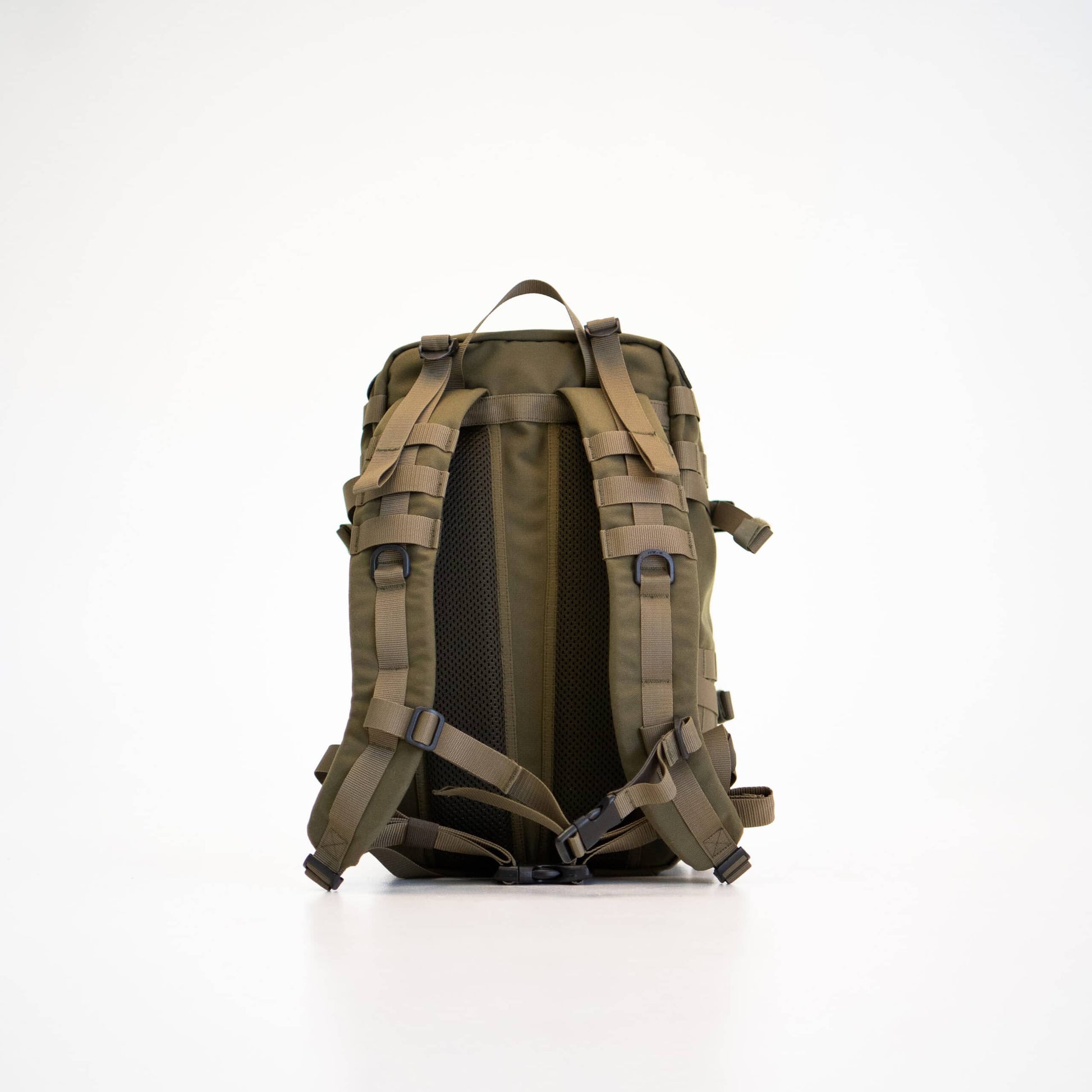 Backpack 039 - Rugged Military Green Backpack for Everyday Adventures - Guardwolf