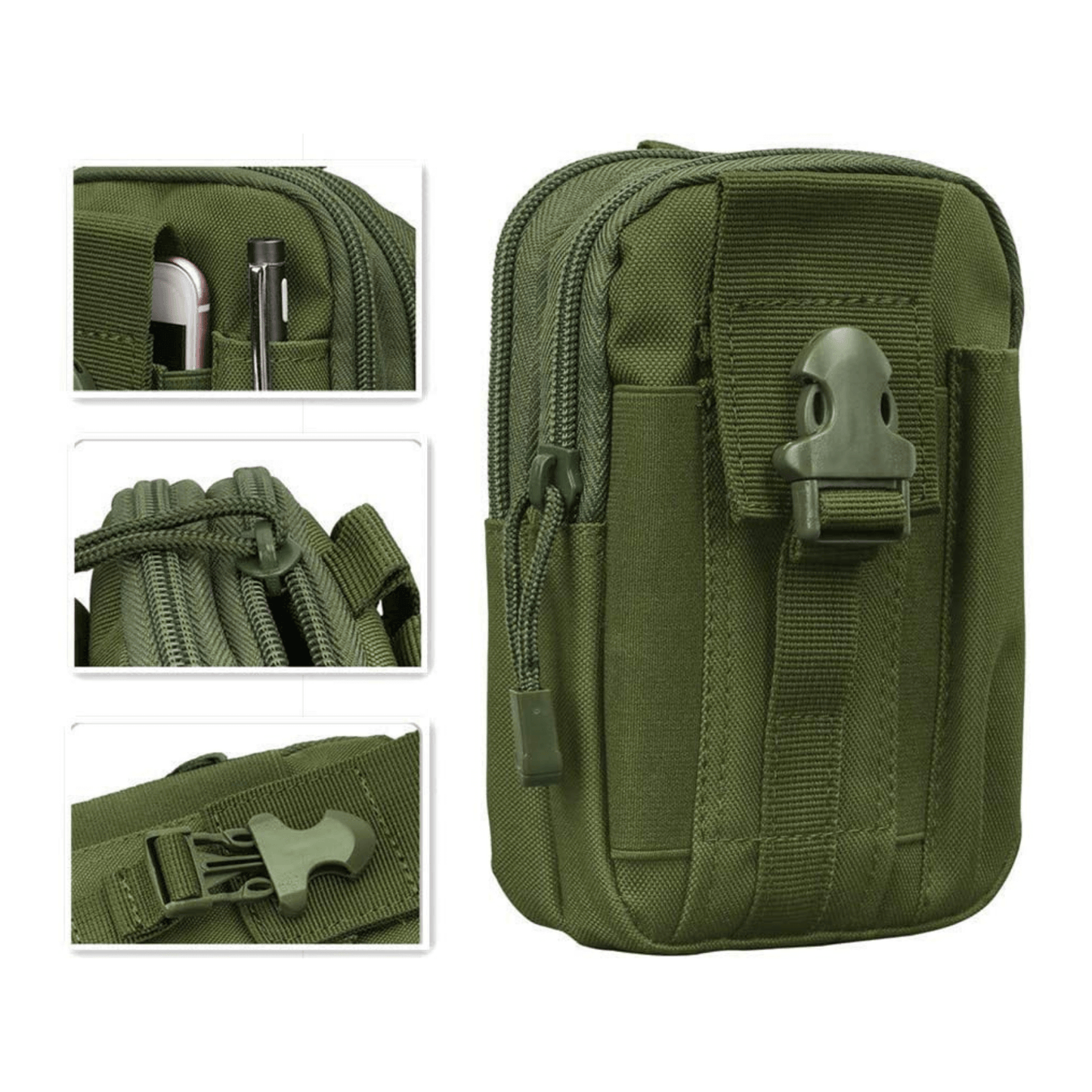 Tactical MOLLE Pouch & Waist Bag - Guardwolf