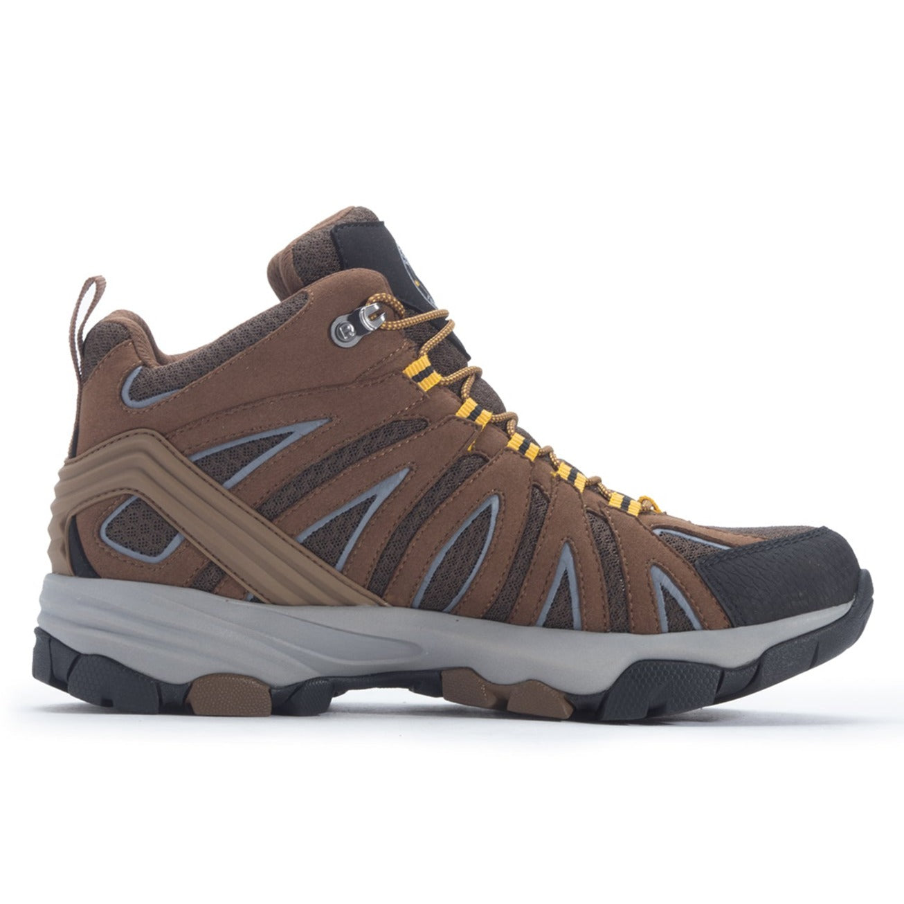 Bedrock Brown 6-Inch Waterproof Hiking Boots - Guardwolf