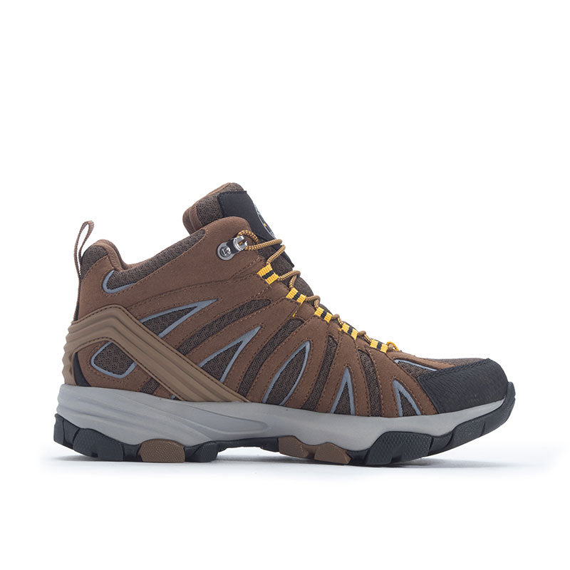 Bedrock Brown 6-Inch Waterproof Hiking Boots - Guardwolf