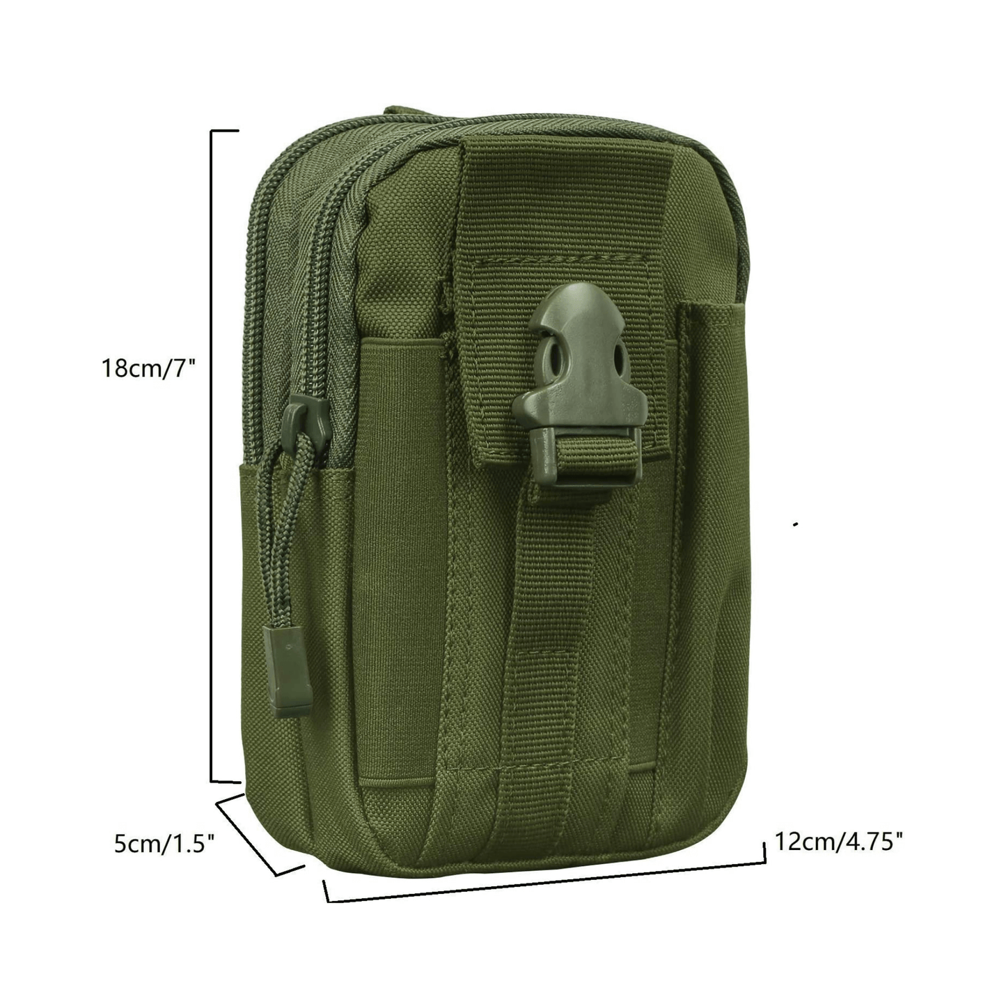 Tactical MOLLE Pouch & Waist Bag - Guardwolf