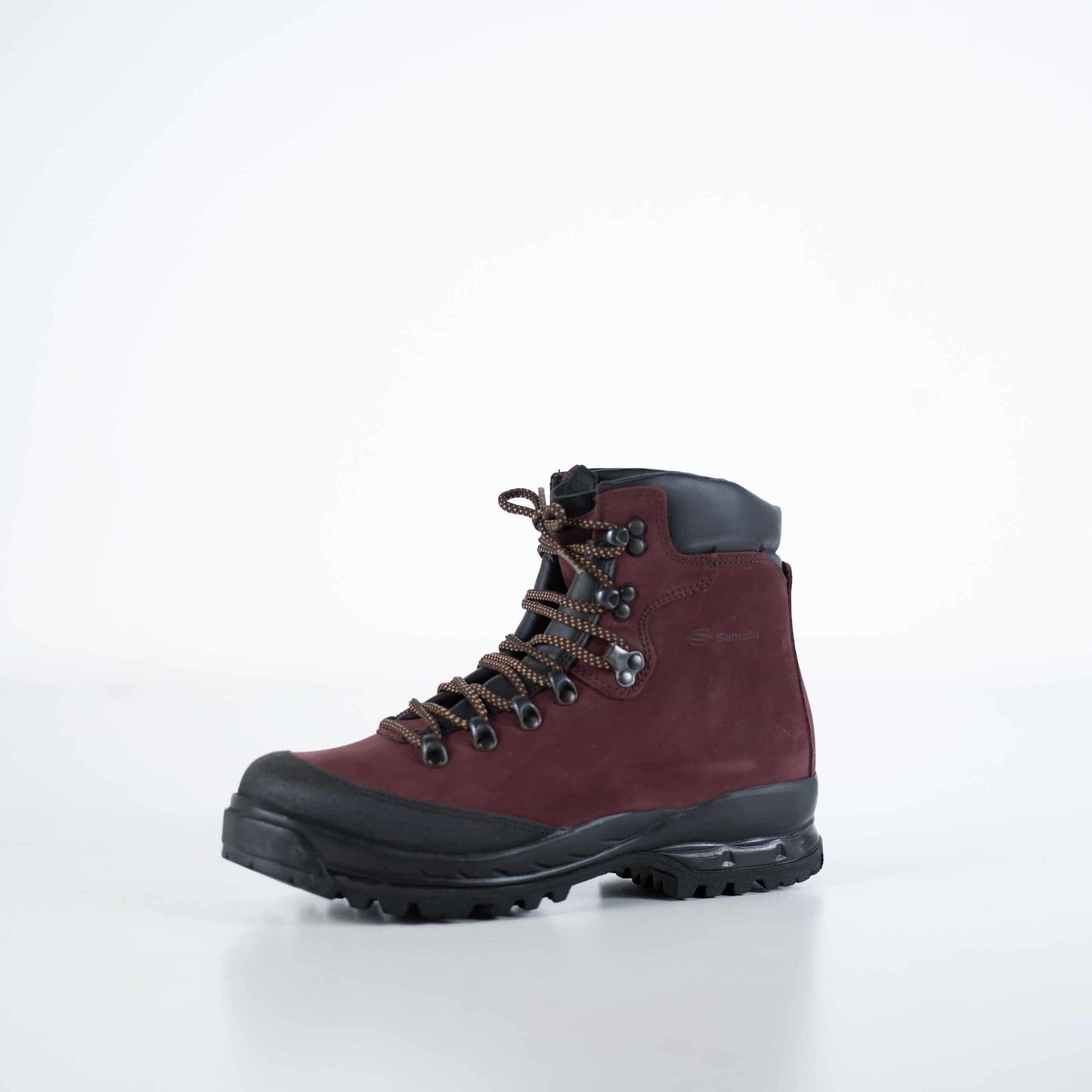 553P Burgundy Hiking Boots - Guardwolf