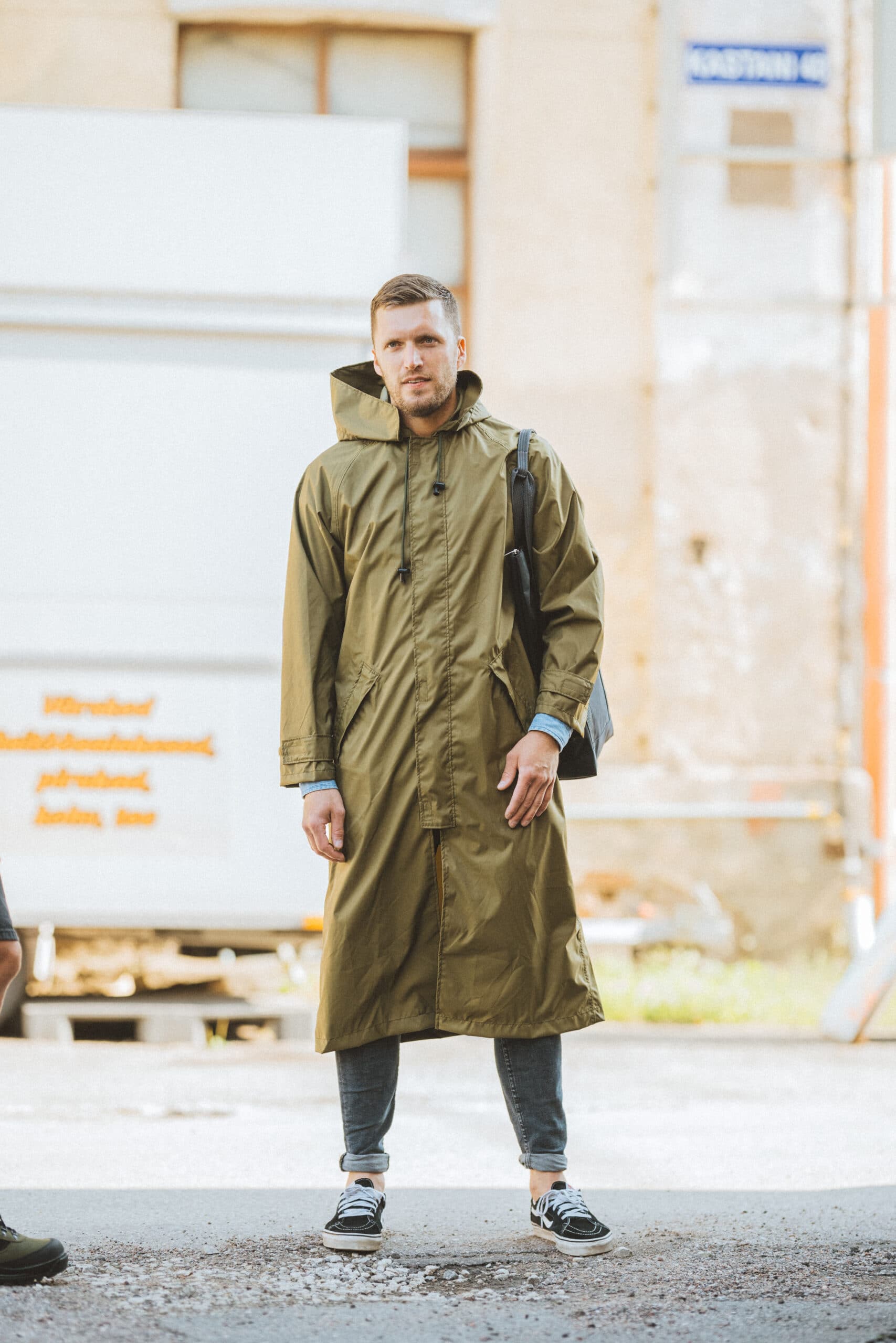 Waterproof Rain Jacket - With a Bag - Guardwolf