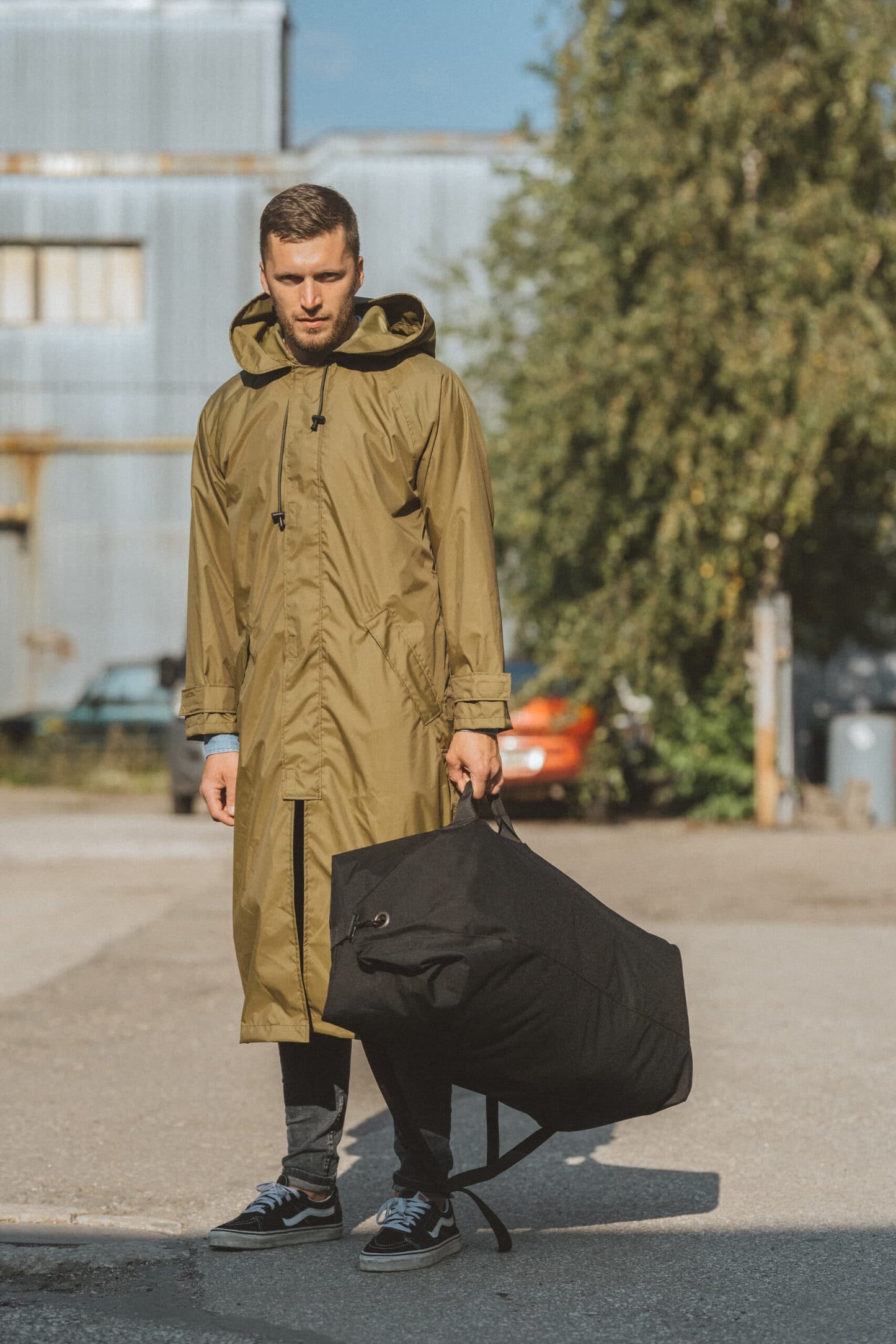 Waterproof Rain Jacket - With a Bag - Guardwolf