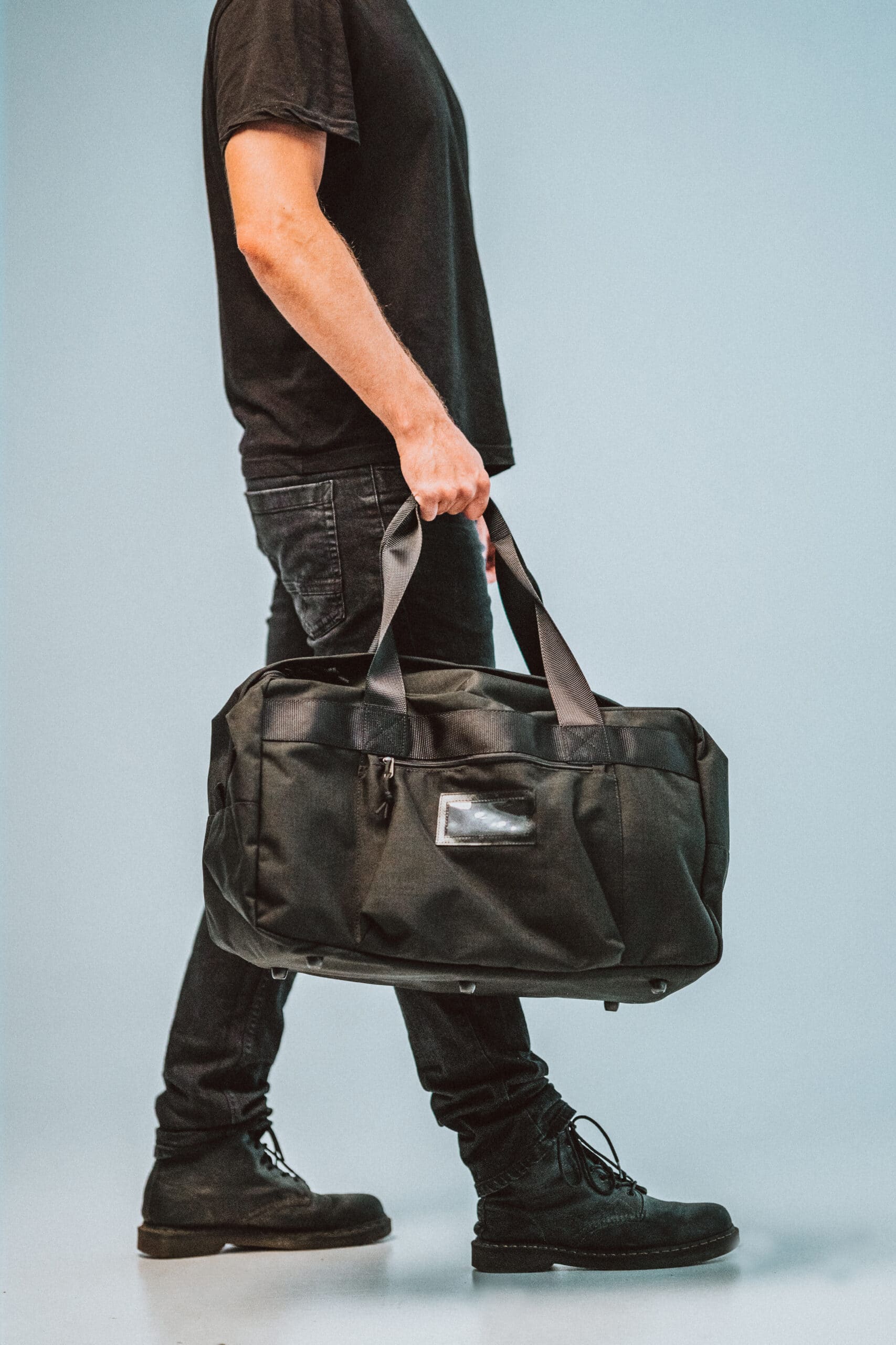 Travel Bag 008 - Black - Guardwolf