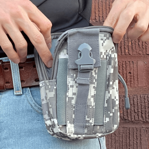 Tactical MOLLE Pouch & Waist Bag - Guardwolf