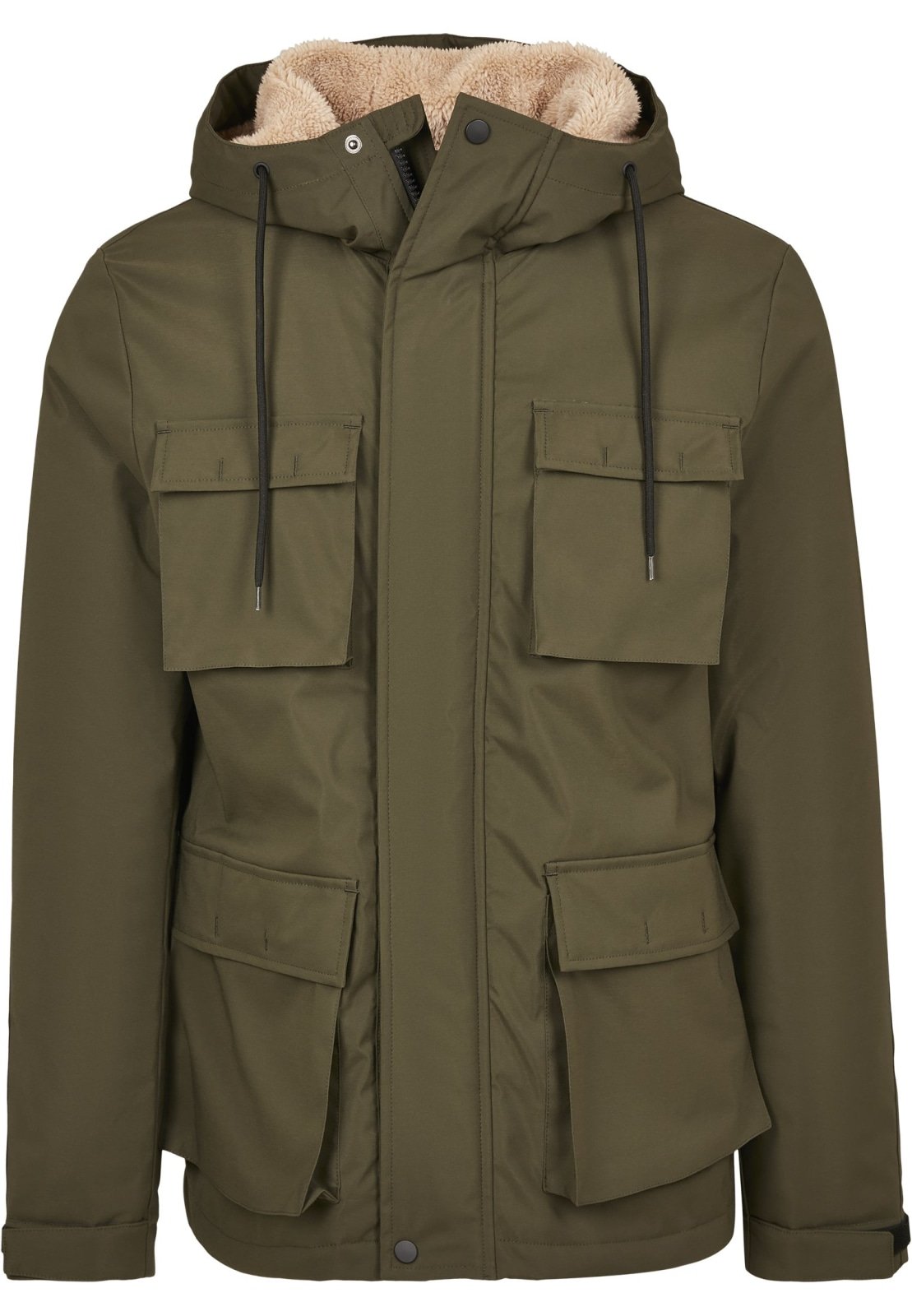 Authentic Hooded Field Jacket - Dark Olive - Guardwolf