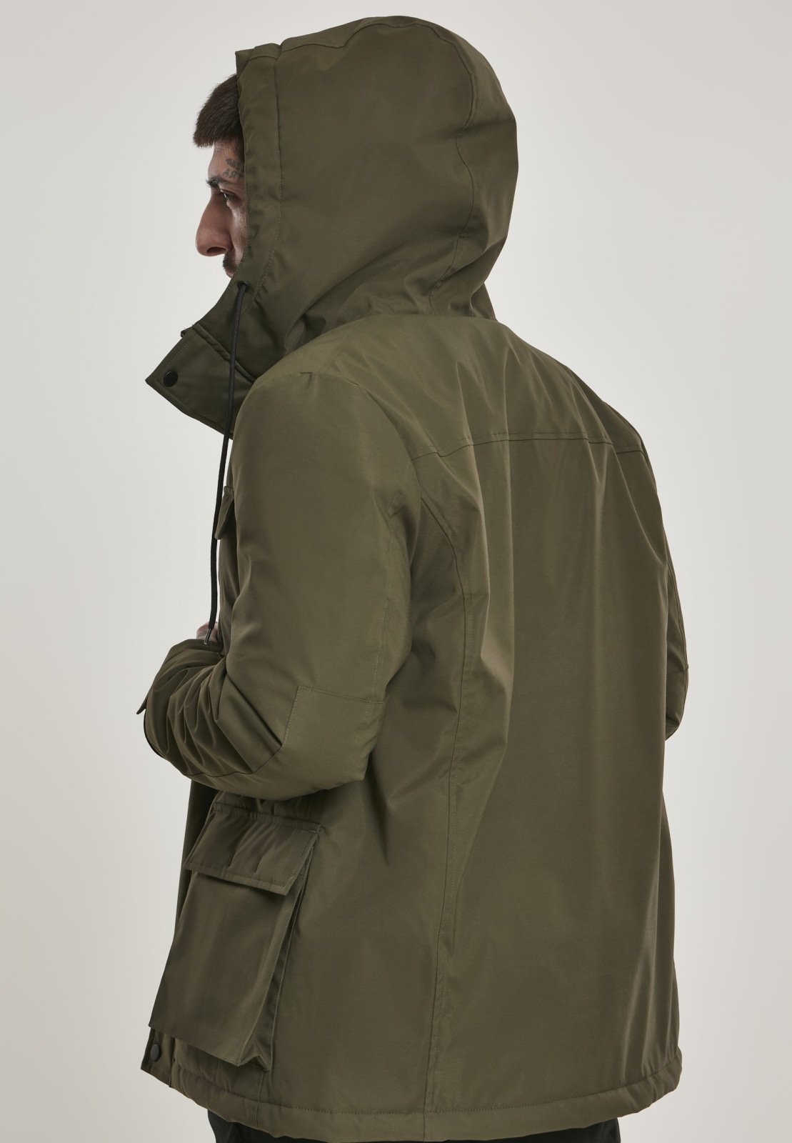 Authentic Hooded Field Jacket - Dark Olive - Guardwolf