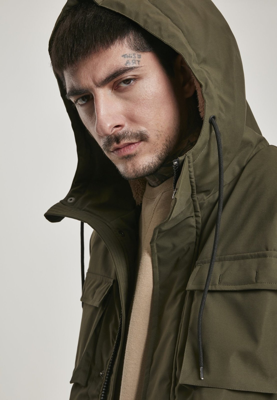 Authentic Hooded Field Jacket - Dark Olive - Guardwolf