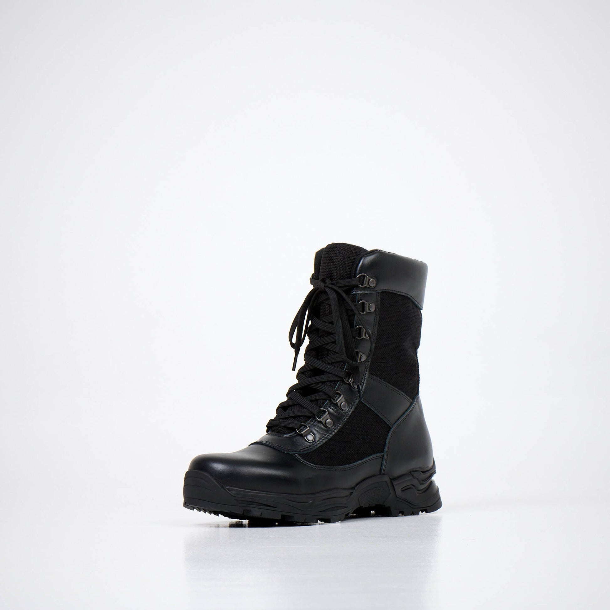 590 Desert Boots with Zipper - Black - Guardwolf