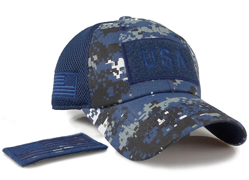 Men's Tactical Camouflage Mesh Baseball Cap - Guardwolf