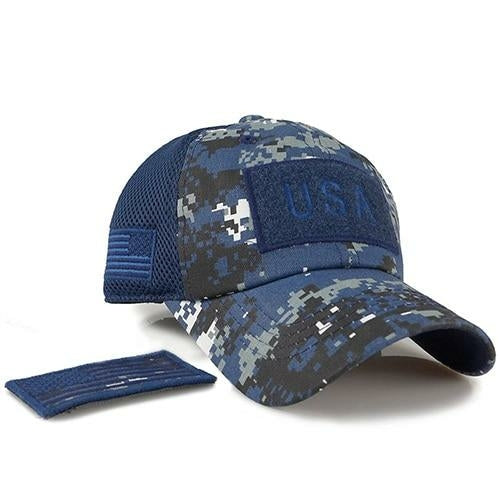 Men's Tactical Camouflage Mesh Baseball Cap - Guardwolf