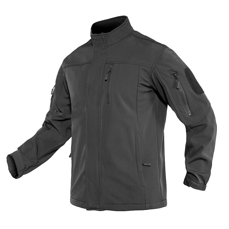 Soft shell Tactical  Jacket Mens Warm Military Waterproof Fleece - Guardwolf