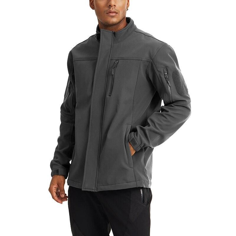 Soft shell Tactical  Jacket Mens Warm Military Waterproof Fleece - Guardwolf