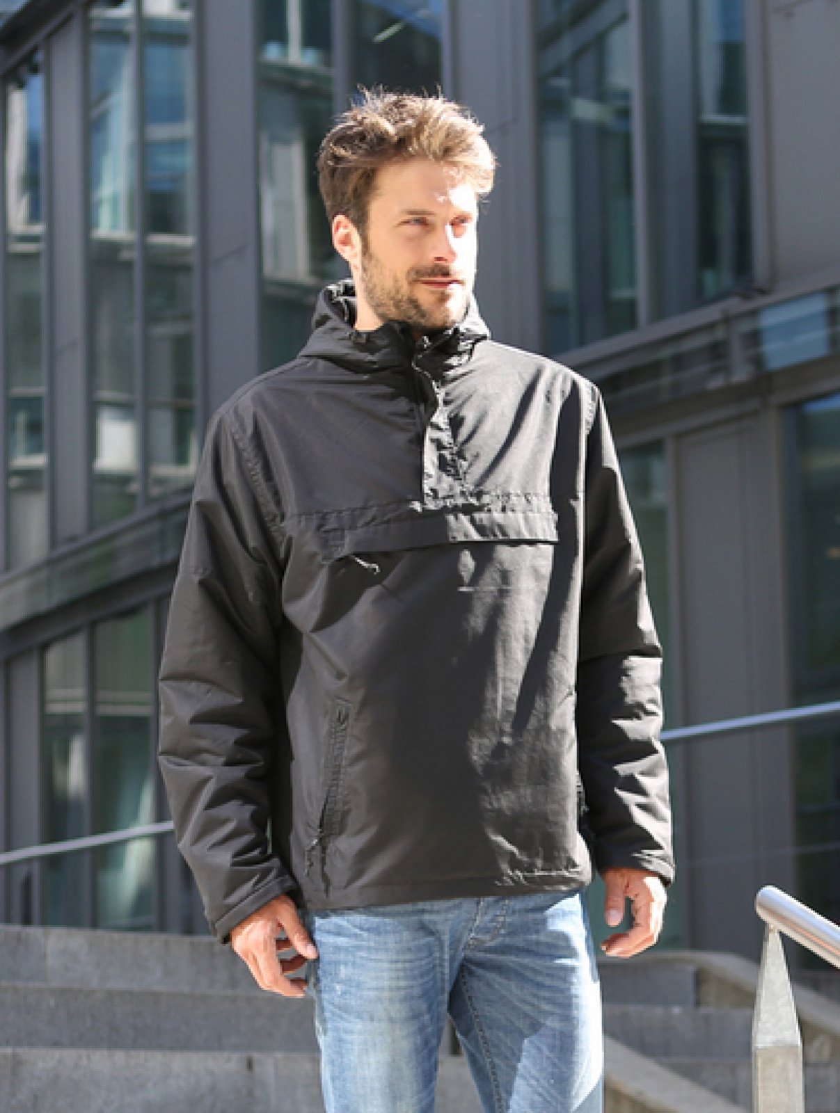 Standard Windbreaker Lightweight Weatherproof Jacket - Guardwolf